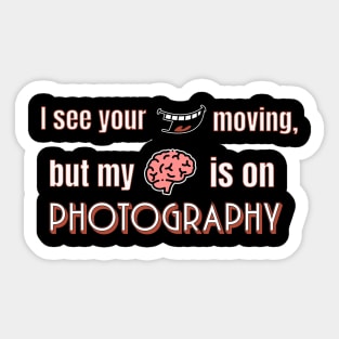 Photography Sticker